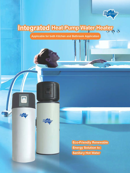 Scaldaacqua domestico tutto in uno R134a R410a