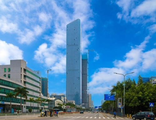 Progetto Buleway Building & Natatorium: Torre di stoccaggio dell'energia in Cina, Shenzhen