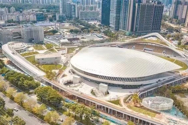 Progetto della piscina del centro culturale e sportivo Blueway: progetto del centro culturale e sportivo del distretto di Shenzhen Longhua