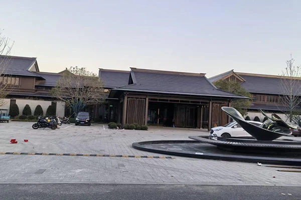 Progetto della piscina del Blueway Hotel: Runquan Kaiyuan Mingting (filiale della città del tè di Longwu)