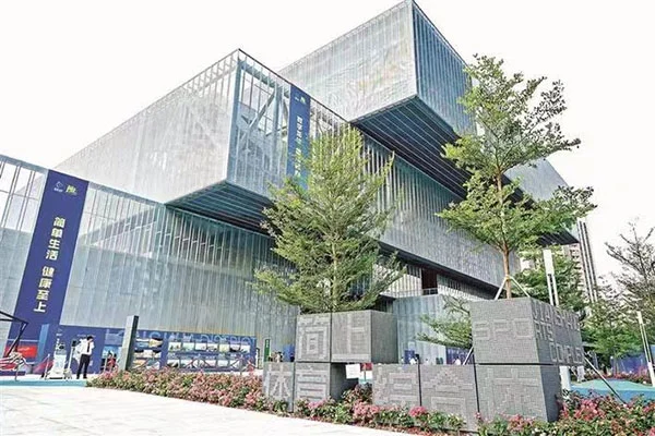 Progetto della piscina del centro sportivo e culturale Blueway: complesso sportivo Jianshang del distretto di Shenzhen Longhua